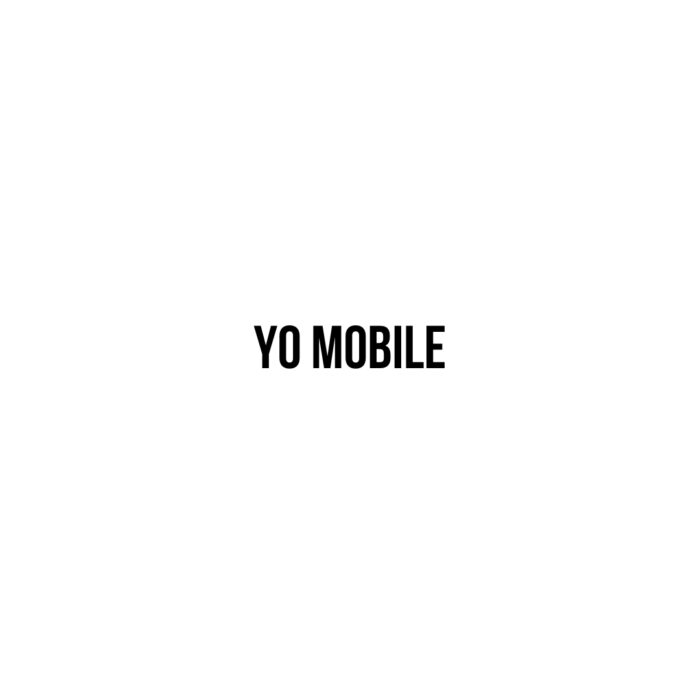 Timmins Care Text "yo mobile" centered on a plain white background. Cochrane District Social Services Administration Board