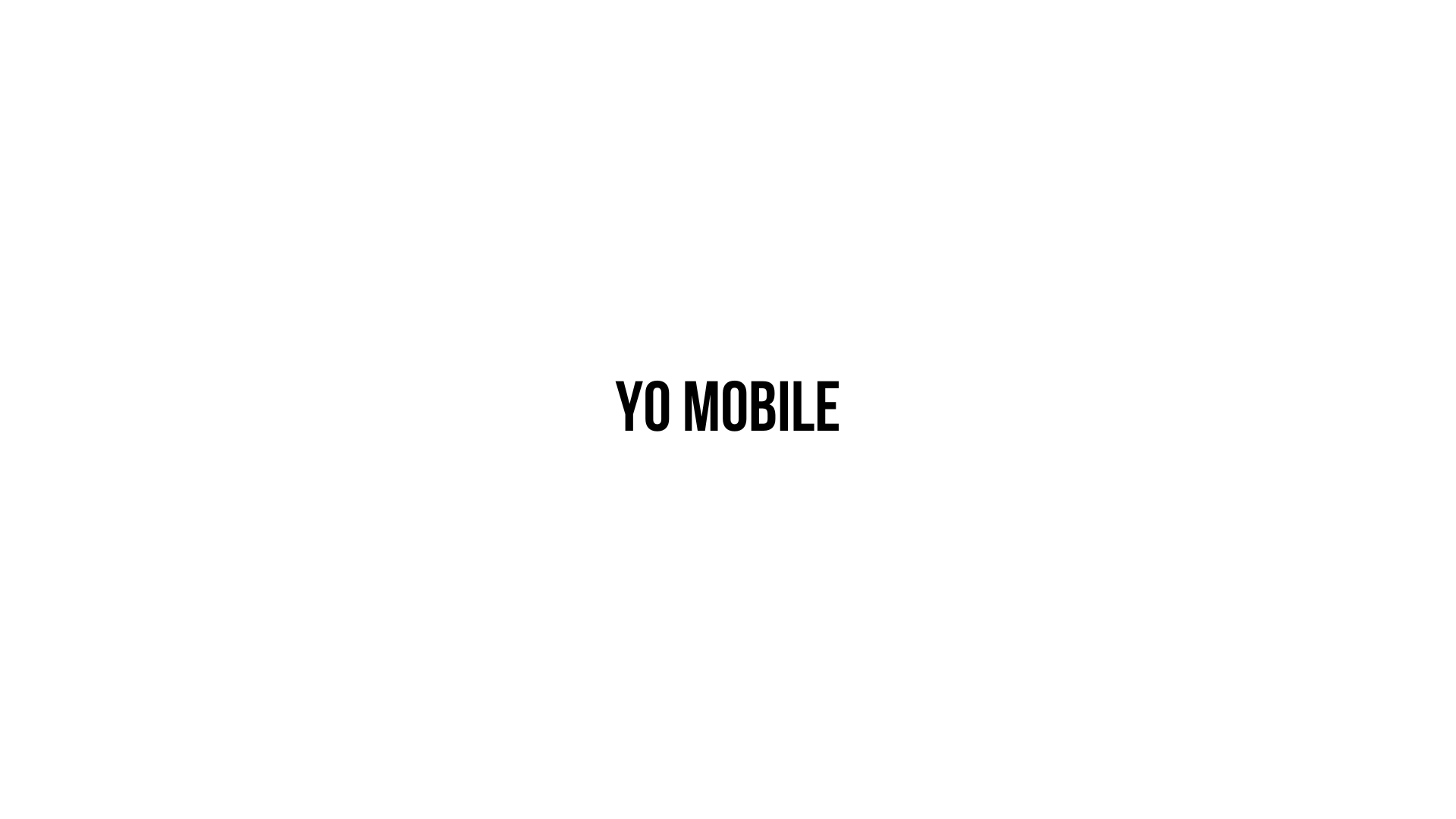Timmins Care Text "yo mobile" centered on a plain white background. Cochrane District Social Services Administration Board