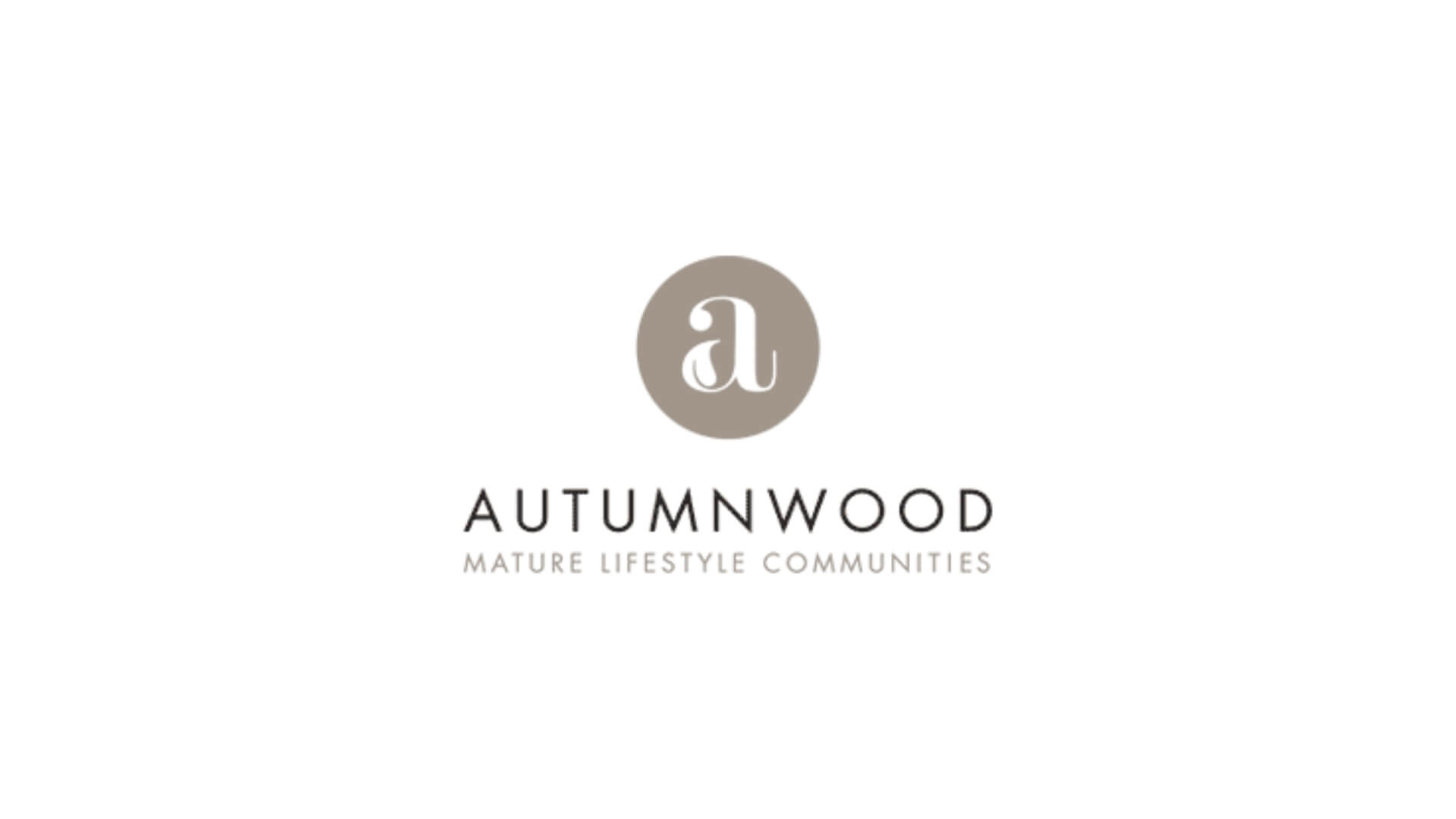 Timmins Care Logo of autumnwood mature lifestyle communities, featuring a stylized lowercase 'a' in a circle above the brand name in elegant, gray font. Cochrane District Social Services Administration Board