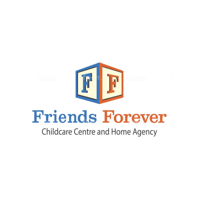 Timmins Care Logo of friends forever childcare centre and home agency, featuring a colorful cube with letters "f" on two visible sides. Cochrane District Social Services Administration Board