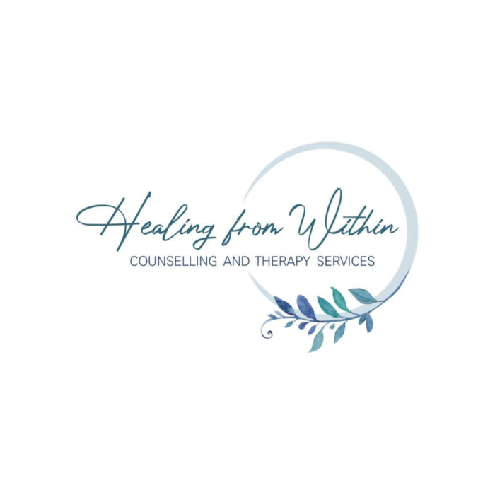 Timmins Care Logo of "healing from within," featuring a stylized circle with text and a botanical element, in a soothing blue and green color scheme. Cochrane District Social Services Administration Board