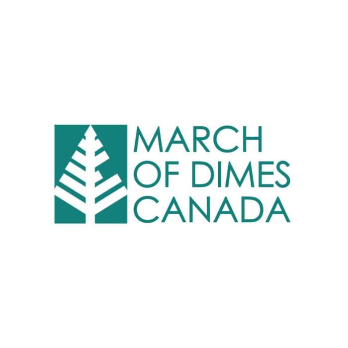 Timmins Care Logo of march of dimes canada featuring a stylized white tree on a teal background next to the organization’s name in gray and teal font. Cochrane District Social Services Administration Board