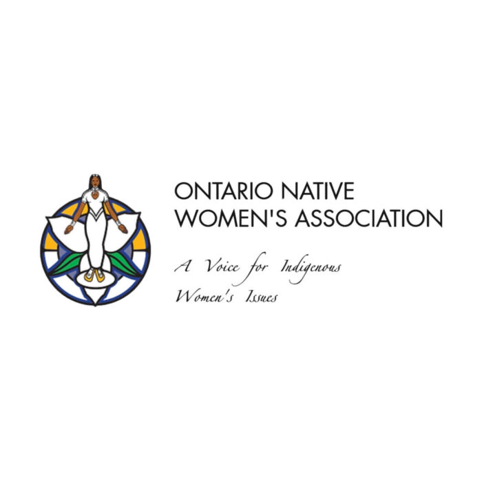 Timmins Care Logo of the ontario native women's association featuring a circular emblem with a stylized figure and text around it. Cochrane District Social Services Administration Board