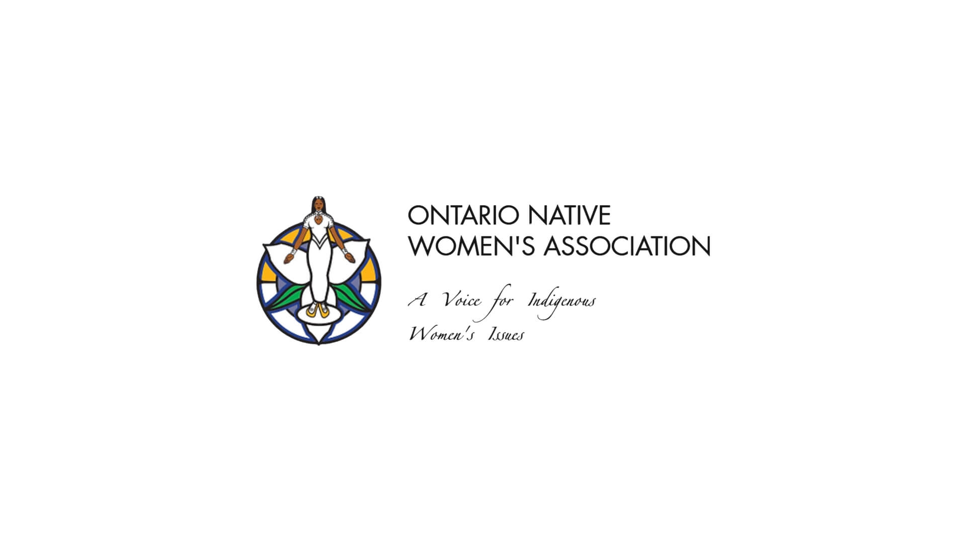 Timmins Care Logo of the ontario native women's association featuring a circular emblem with a stylized figure and text around it. Cochrane District Social Services Administration Board