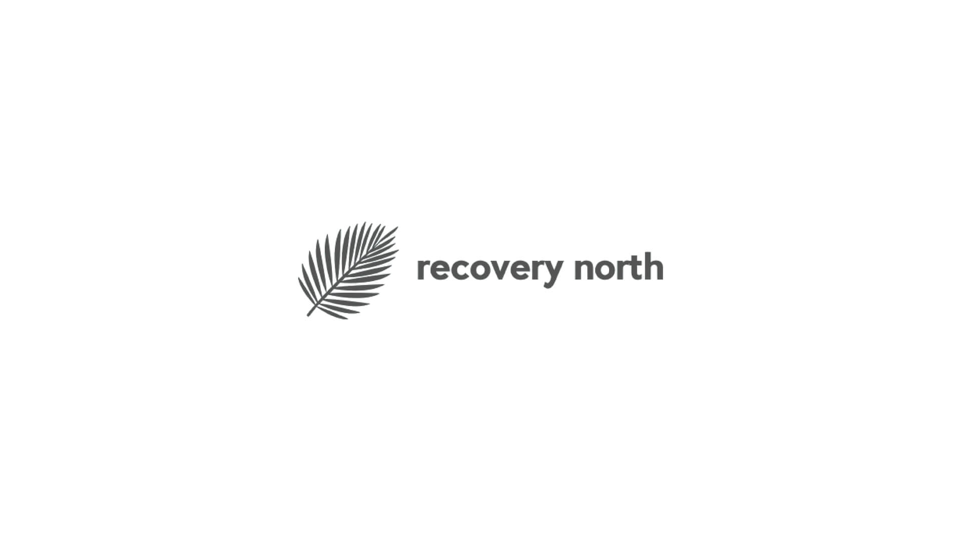 Timmins Care Logo of "recovery north" featuring a stylized leaf icon beside the text on a plain background. Cochrane District Social Services Administration Board