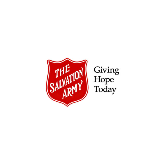 Timmins Care Logo of the salvation army, featuring a red shield with the words "the salvation army" and "giving hope today" in white text. Cochrane District Social Services Administration Board